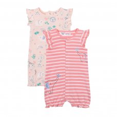Explore 8B: 2 Pack Rompers (0-12 Months)